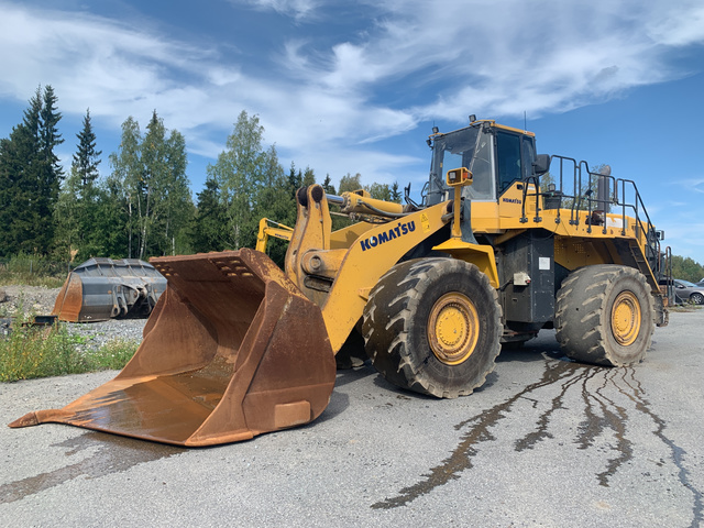 2008 Komatsu WA600-6 Wheel Loader 2008 Komatsu WA600-6 Wheel Loader