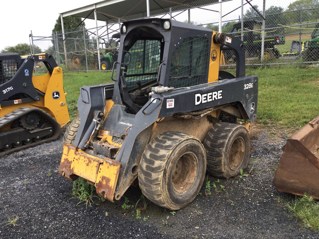 2016 John Deere 328E Skid-Steer Loader