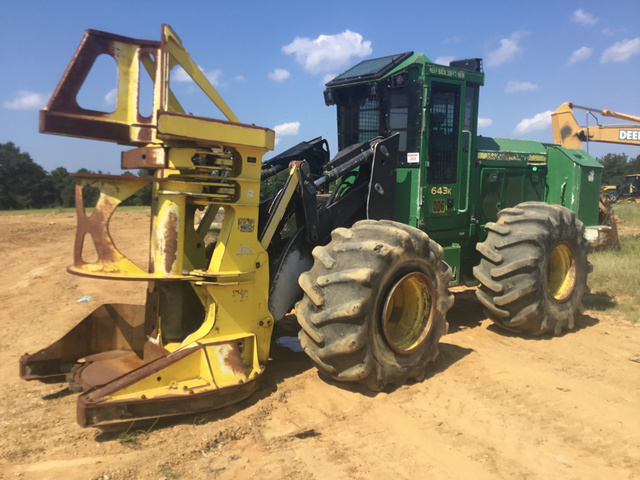 2015 John Deere 643K Wheel Feller Buncher