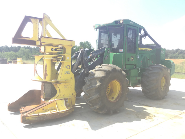 2015 John Deere 843L Wheel Feller Buncher