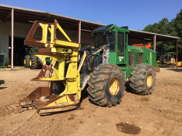 2014 John Deere 843K Wheel Feller Buncher