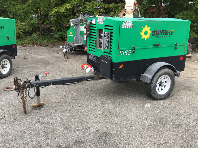 2012 Sullivan-Palatek D185P3JDSB 185 CFM Air Compressor 2012 Sullivan-Palatek D185P3JDSB 185 CFM Air Compressor