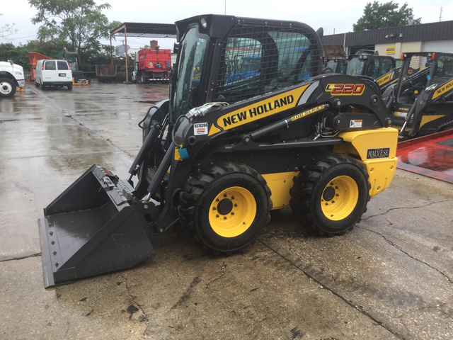 2016 New Holland L220 Skid-Steer Loader
