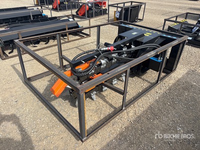 2026 Mower King ECSSCT72 48 in Skid Steer Trencher (Unused)