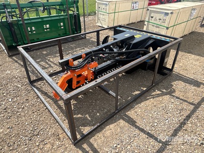 2026 Mower King ECSSCT72 48 in Skid Steer Trencher (Unused)