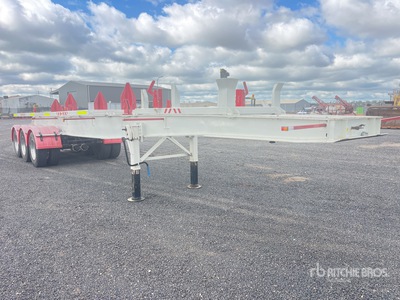 1984 Krueger 11.2 m Tri/A Crane Counterweight Trailer - Suit 400t Grove