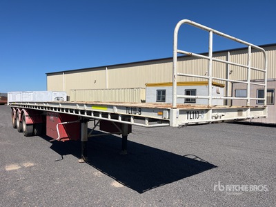 1987 Freighter 12.5 m Tri/A Remolque caja abierta