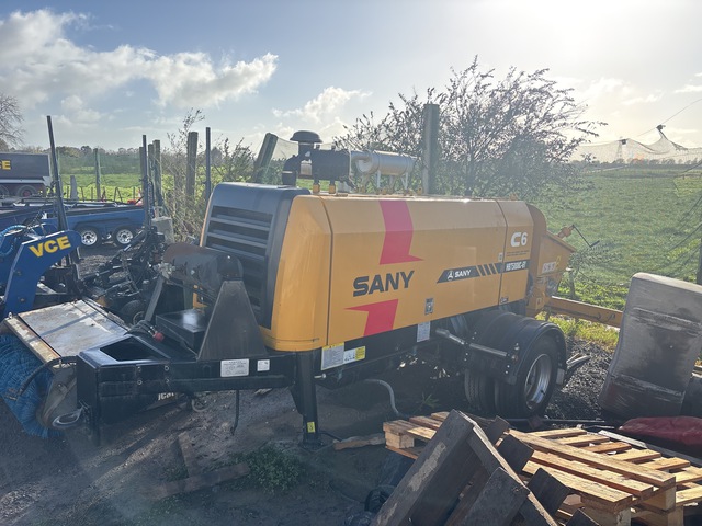 2022 Sany HBT5008C-6Y Concrete Pump (Unused)