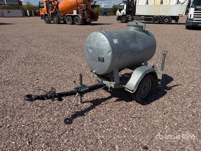 Hubiere CTR 751 CT 500 L Citerne A Eau 1 Essieu Water Tank