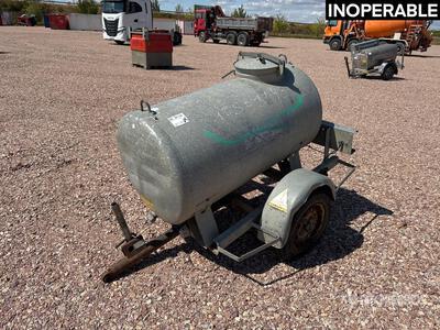 ECIM 500 L S/A Citerne A Eau 1 Essieu صهريج (Inoperable)