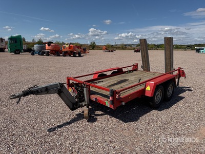 2016 Gourdon T/A Remorque 2 Essieux Equipment Trailer