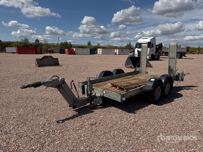ECIM AF350G T/A Remorque 2 Essieux Equipment Trailer