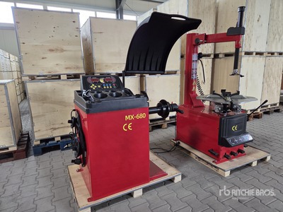 2025 MX-566 Tyre Changer and MX-680 Wheel Balancer أدوات يدوية متنوعة (Unused)