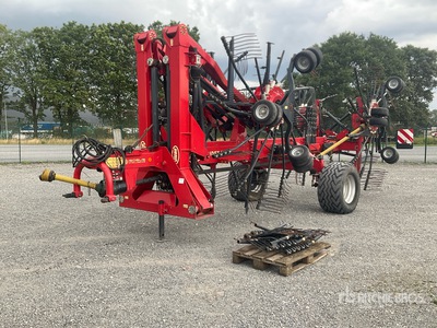 2015 Vicon Andex 1504 15 m 2-Point 4 Rotor جامع القش
