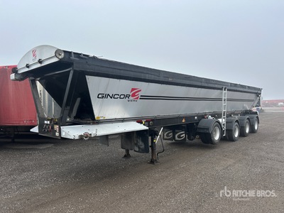 2021 GINCOR 48 ft Quad/A Live Bottom Trailer
