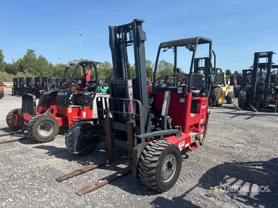 2015 Moffett M855 5500 lb 3x3 Truck Mounted Forklift