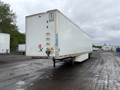 2018 Utility 53 ft x 102 in T/A Van Trailer