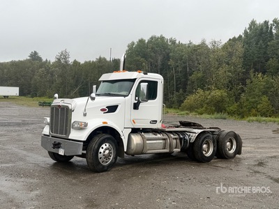 2018 Peterbilt 567 6x4 T/A Day Cab Truck Tractor