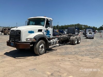 2009 Mack GU813 6x4 Cab and Chassis