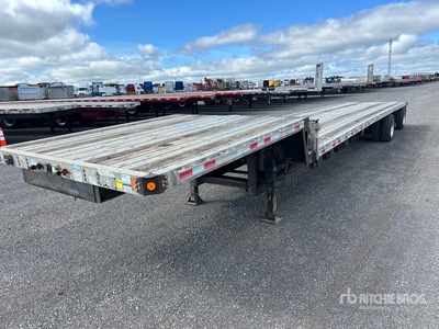 2008 Fontaine 10F 48 ft T/A Spread Axle Step Deck Trailer