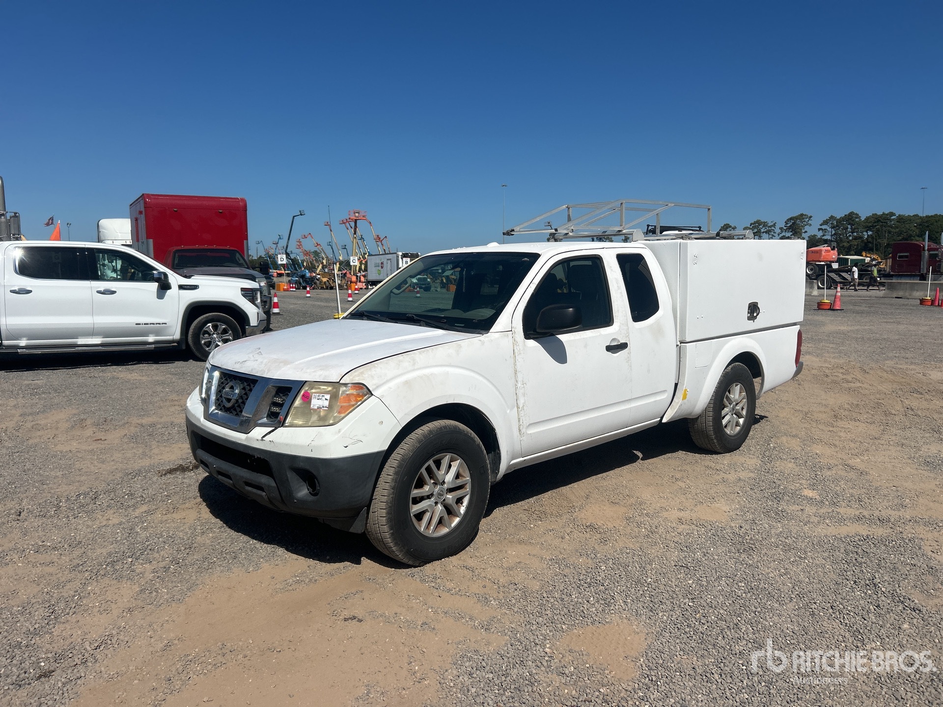 2015 Nissan Frontier 4x2 Extended Cab Sprayer Utility Truck