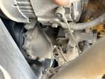 Engine with A/C Compressor