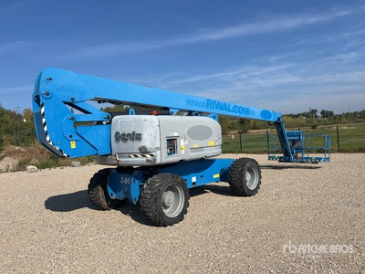 2013 Genie Z-80/60 4WD Diesel Nacelle Articulee Articulating Boom Lift