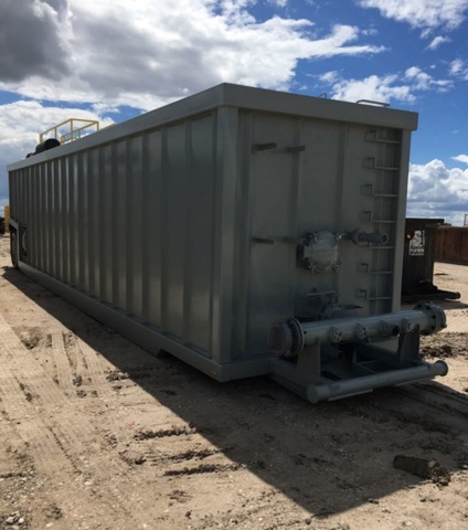 IPC 500 BBL Open Top Frac Tank W/ Dual Gas Busters