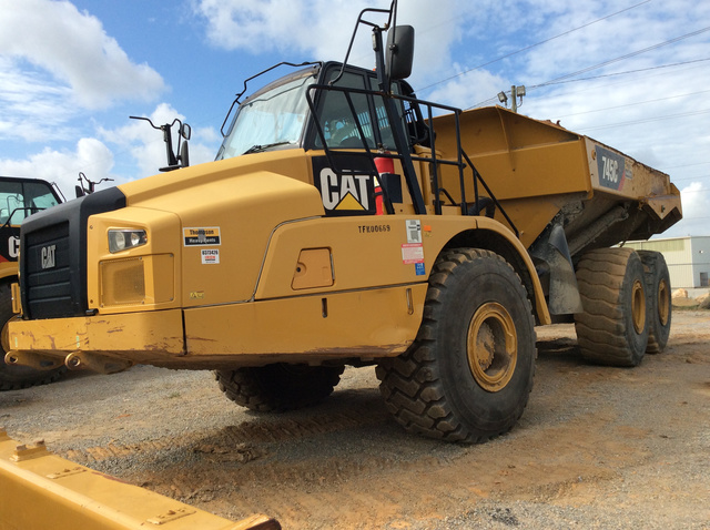 2015 Cat 745C Articulated Dump Truck 2015 Cat 745C Articulated Dump Truck