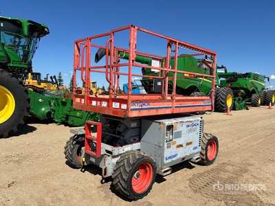 2008 Skyjack SJ6826 RT 4x4 Dual Fuel Scissor Lift