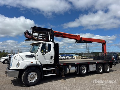 2016 Palfinger PW 35001-SH 7800 lb Straight Boom on 2017 Freightliner 114SD Boom Truck