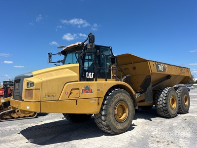 2019 Cat 745 Knickgelenkter Muldenkipper
