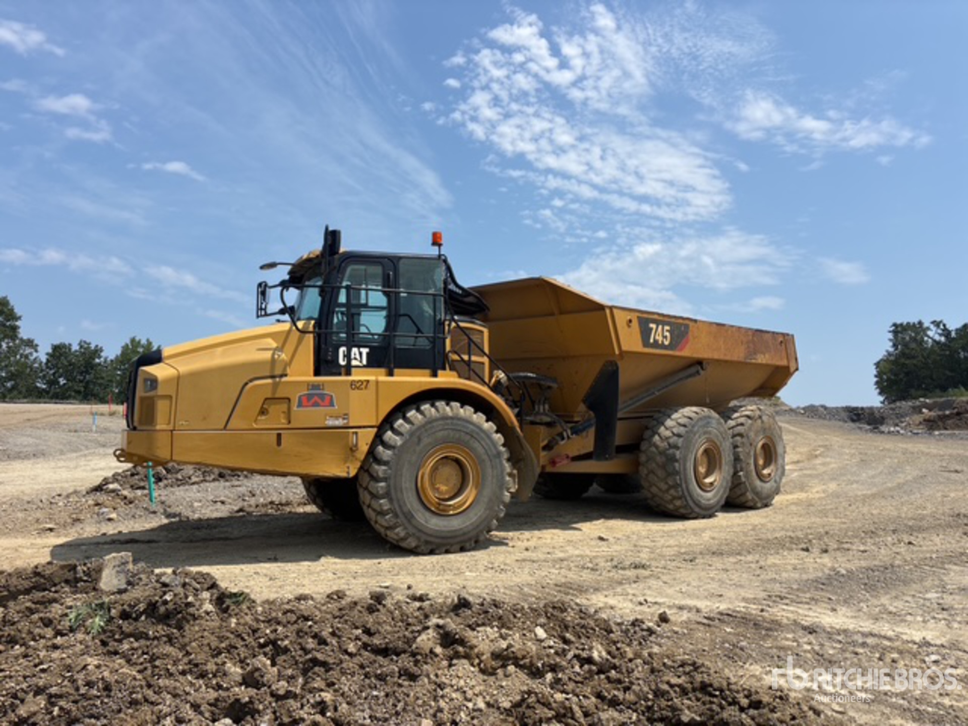 2018 Cat 745 Articulated Dump Truck