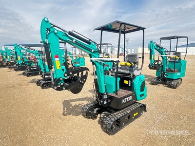 2026 CFG KT13R Mini Excavator (Unused)