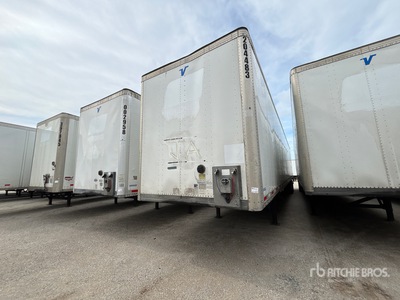 2022 Vanguard REM MAXCUBE 53 ft x 102 in T/A Remolque de furgoneta