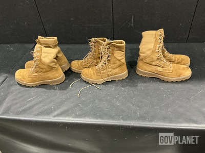 (33) Pairs of Combat Boots
