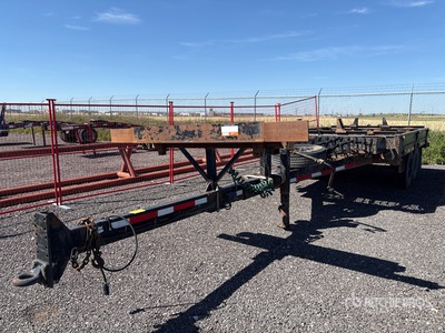2005 Brooks Bros. PFT-122-6K Heavy Duty T/A Remorque à poteaux