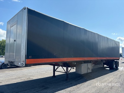 2016 Load King PFL48 48 ft T/A Curtain Side Trailer