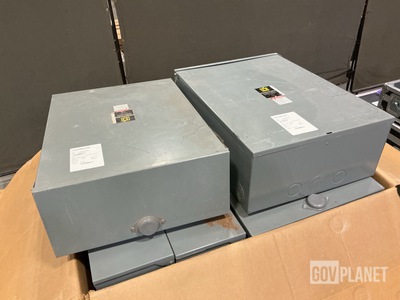 (7) Square D DTU324NRB Double Throw Safety Switches