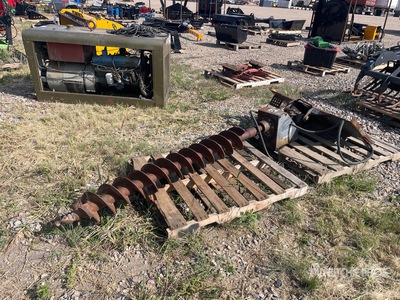 8 in Skid Steer Auger - Fits Case