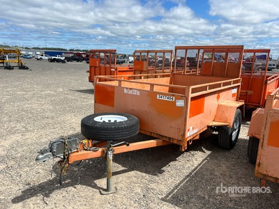 2020 Miska 8 ft S/A Utility Trailer
