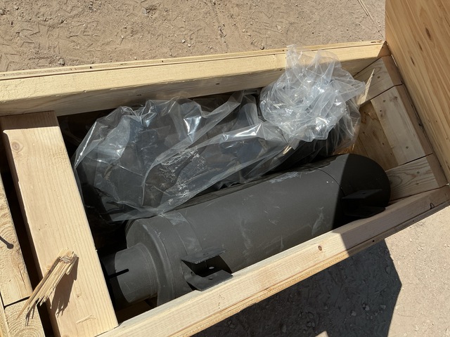 (2) Navistar 3896273C1 Mufflers