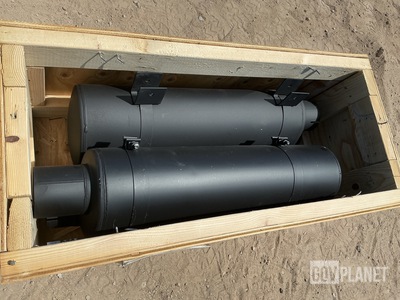 (2) Navistar 3896273C1 Mufflers