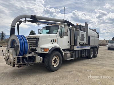 Vac- Com on 2007 Sterling L7500 6x4 Vacuum Excavator Truck