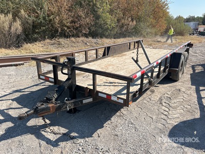 2009 Texas Bragg 20 ft T/A Remorque utilitaire