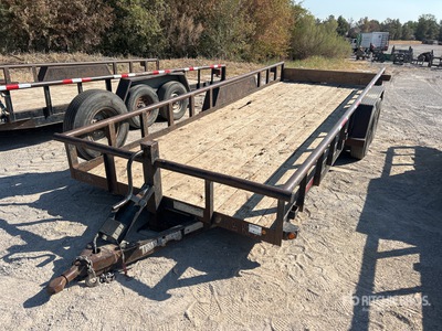 2010 Texas Bragg 20 ft T/A Utility Trailer