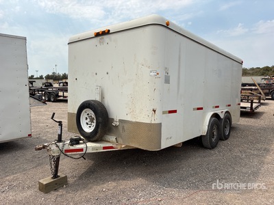 2009 W-W Trailer 16 ft T/A Enclosed Trailer