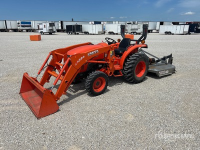 2014 Kubota L3200D 4WD Utility Tractor