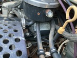Engine with Emission Certification Label