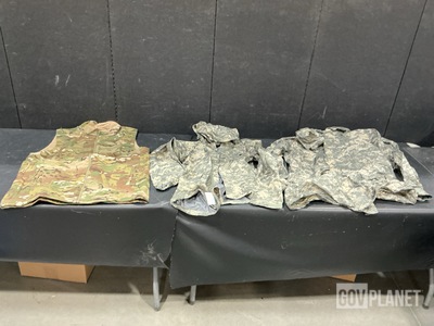 (111) Wet Weather Jackets, (1) Vest, (12) Wet Weather Parkas & Assorted Items